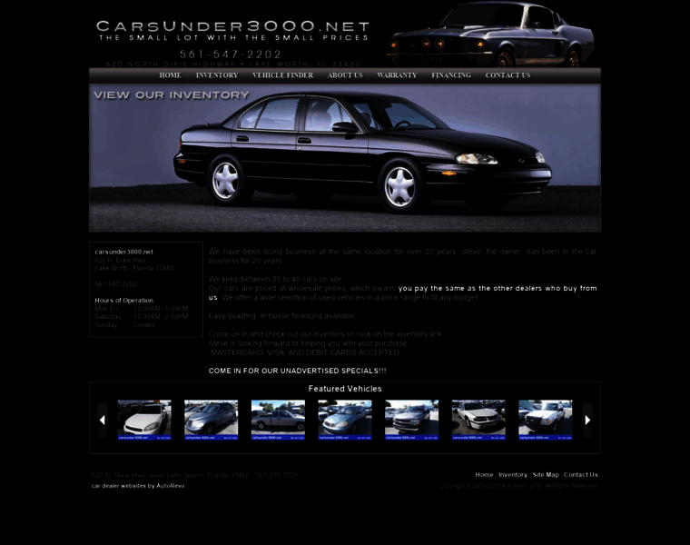 Carsunder3000.net thumbnail