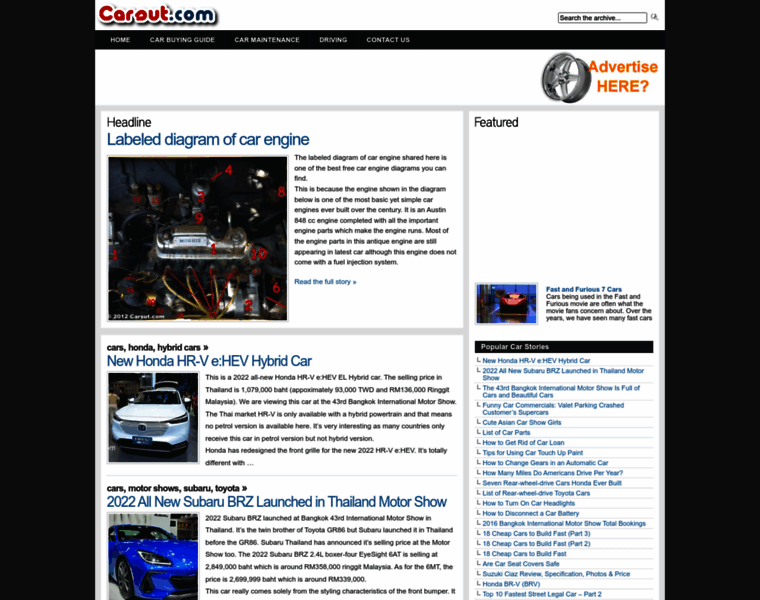 Carsut.com thumbnail