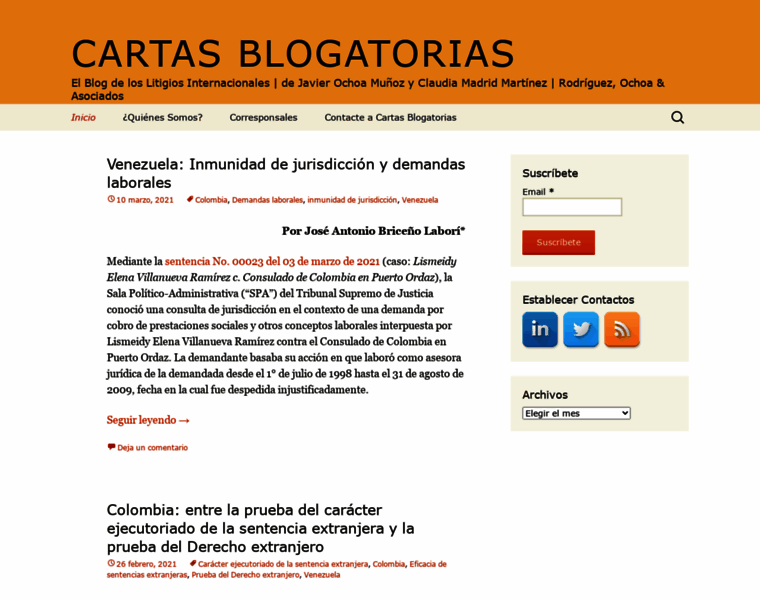 Cartasblogatorias.com thumbnail