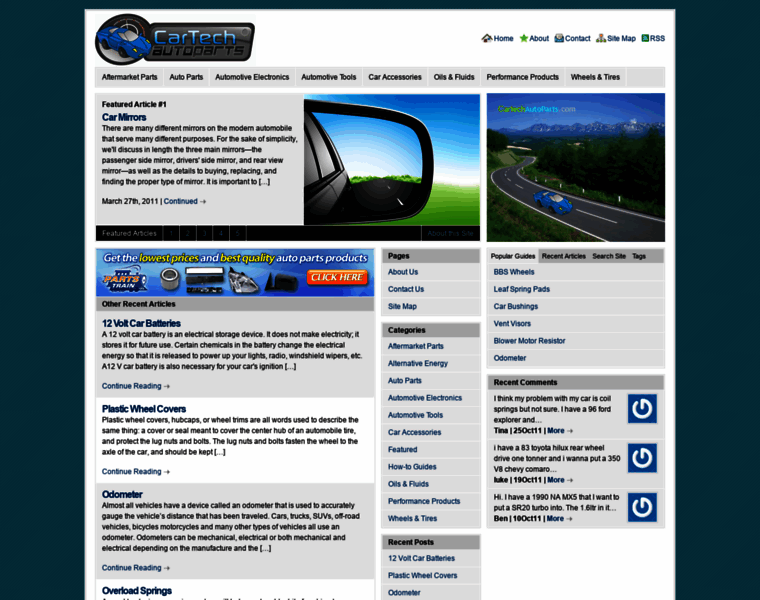 Cartechautoparts.com thumbnail