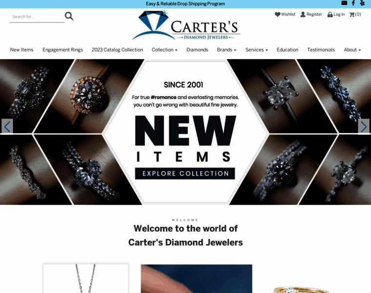 Cartersdiamondjewelers.com thumbnail