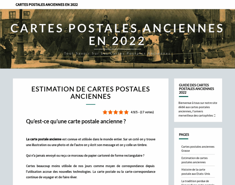 Cartes-postales-magazine.fr thumbnail