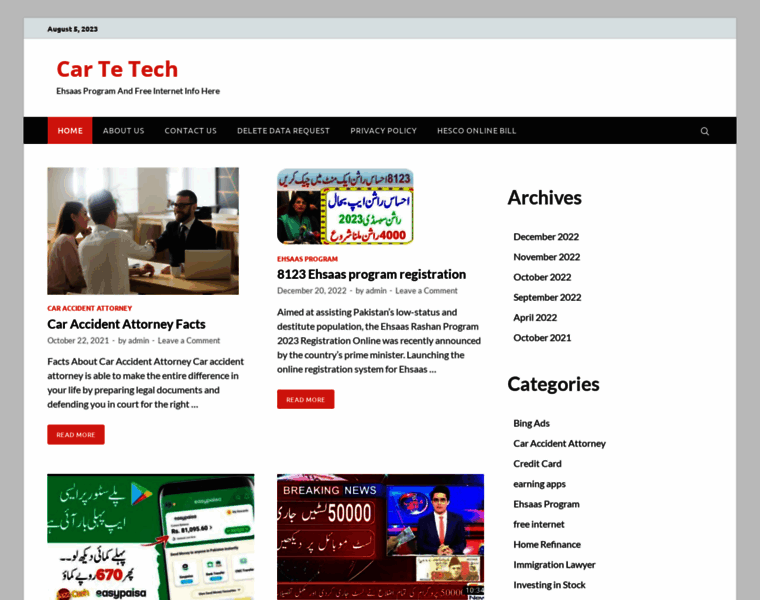 Cartetech.com thumbnail