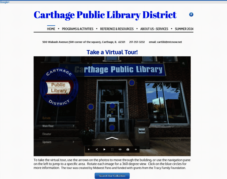 Carthagepubliclibrary.com thumbnail