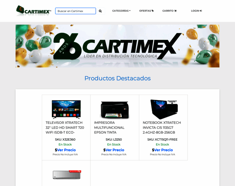 Cartimex.com thumbnail