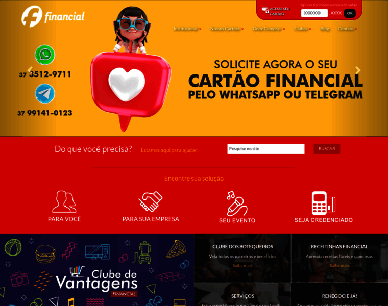 Cartoesfinancial.com.br thumbnail