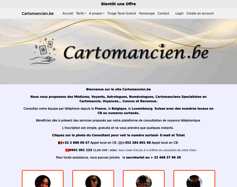 Cartomancien.be thumbnail