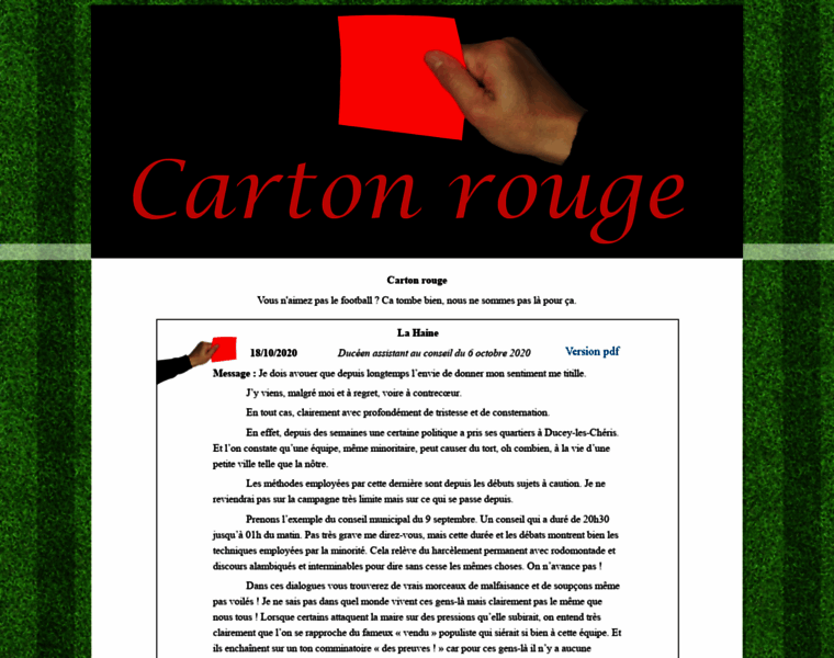 Cartonrouge.info thumbnail