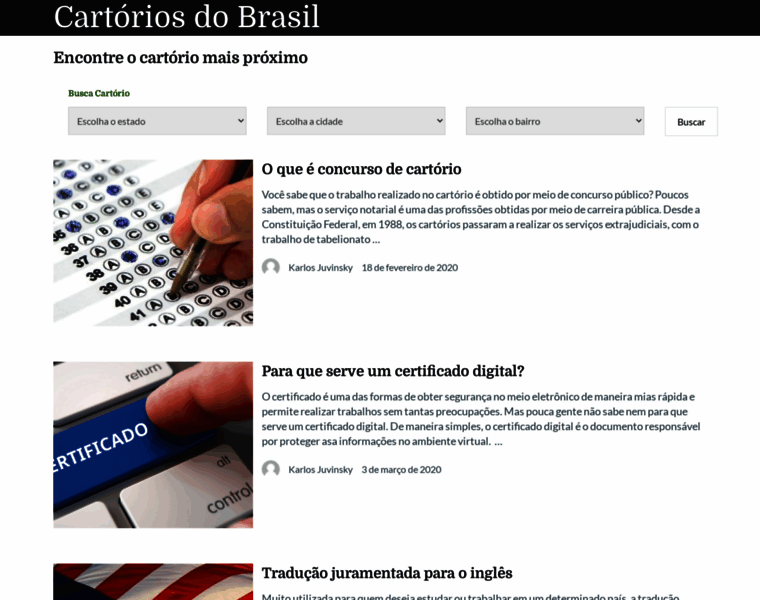 Cartorio.net.br thumbnail