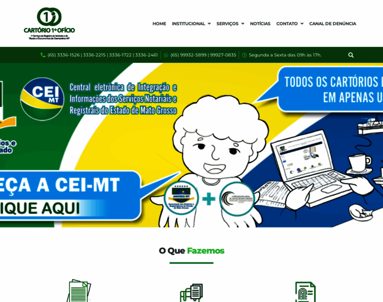 Cartoriodiamantinomt.com.br thumbnail