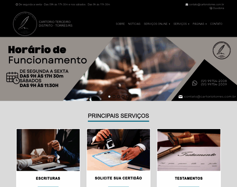 Cartoriotorres.com.br thumbnail
