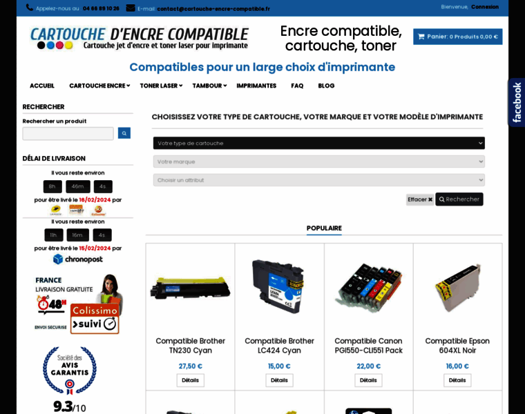 Cartouche-encre-compatible.fr thumbnail