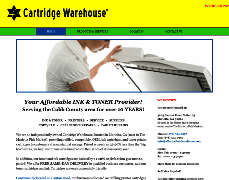 Cartridgewarehouse.biz thumbnail
