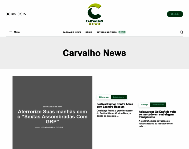 Carvalhonews.com.br thumbnail