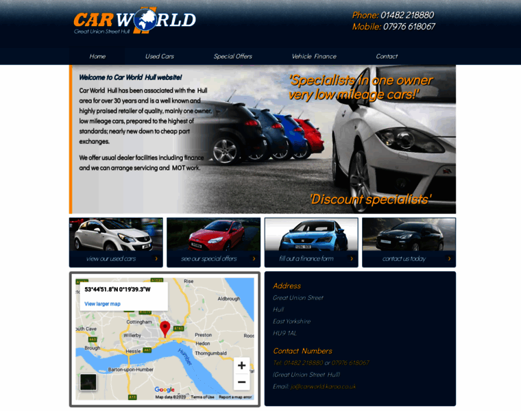 Carworldhull.co.uk thumbnail
