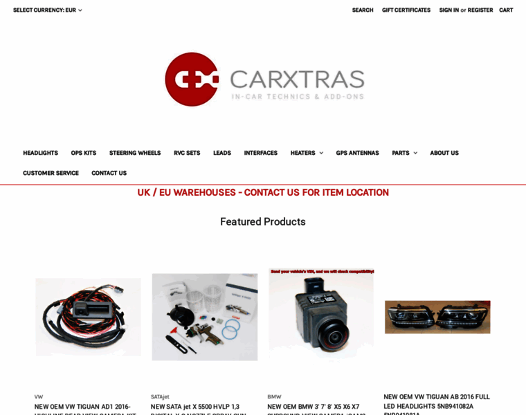Carxtras.com thumbnail