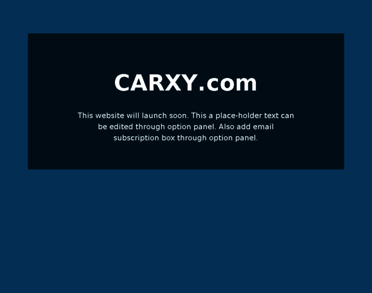 Carxy.com thumbnail