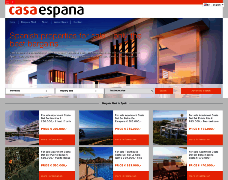 Casa-espana.net thumbnail