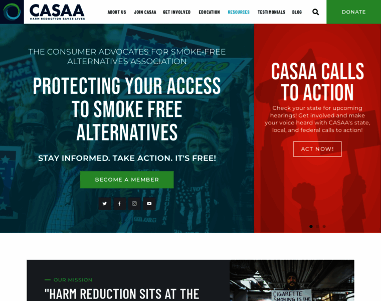 Casaa.org thumbnail
