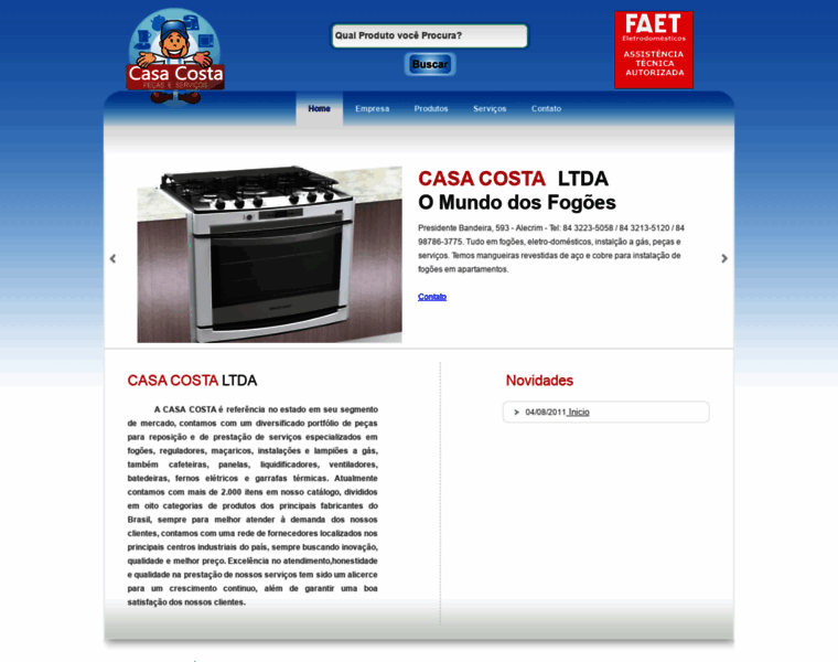 Casacostafogoes.com.br thumbnail