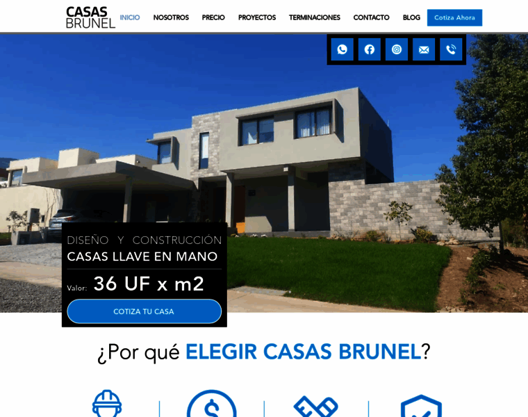 Casasbrunel.cl thumbnail