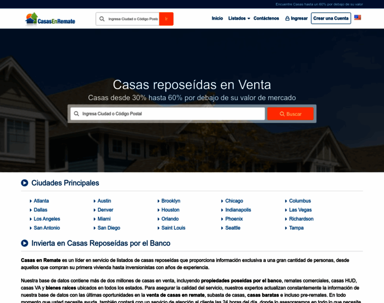 Casasenremate.com thumbnail