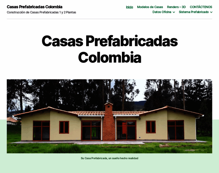 Casasprefabricadascolombia.com thumbnail