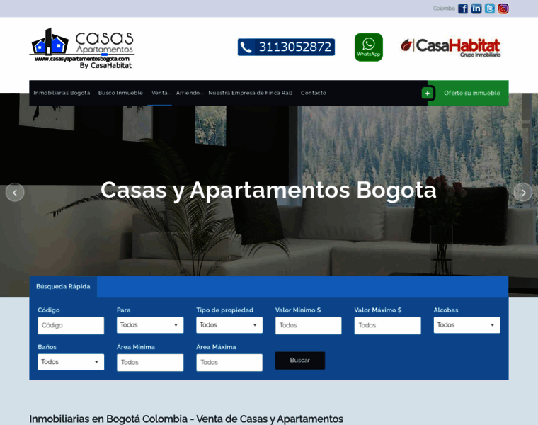 Casasyapartamentosbogota.com thumbnail