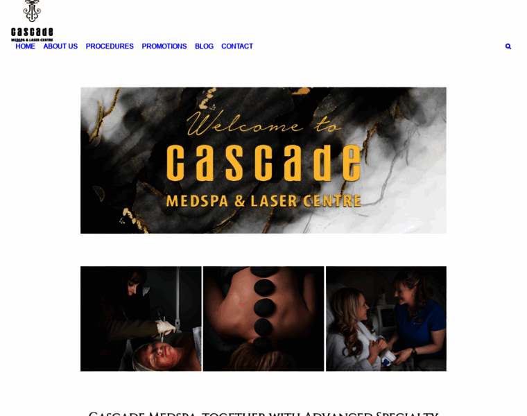Cascademedspa.com thumbnail