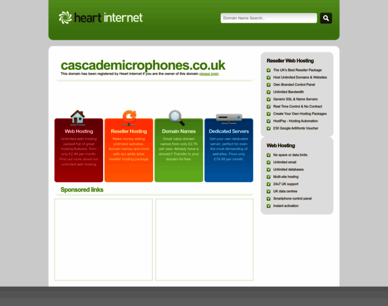 Cascademicrophones.co.uk thumbnail