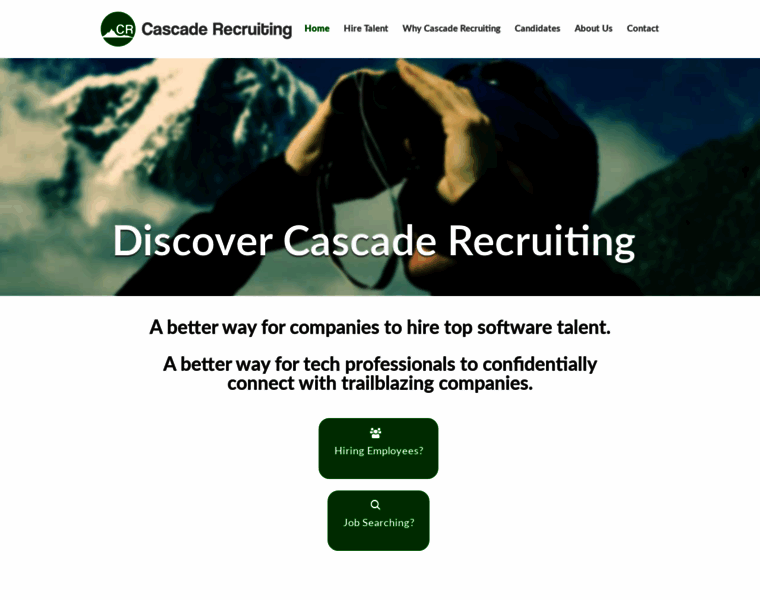 Cascaderecruiting.com thumbnail