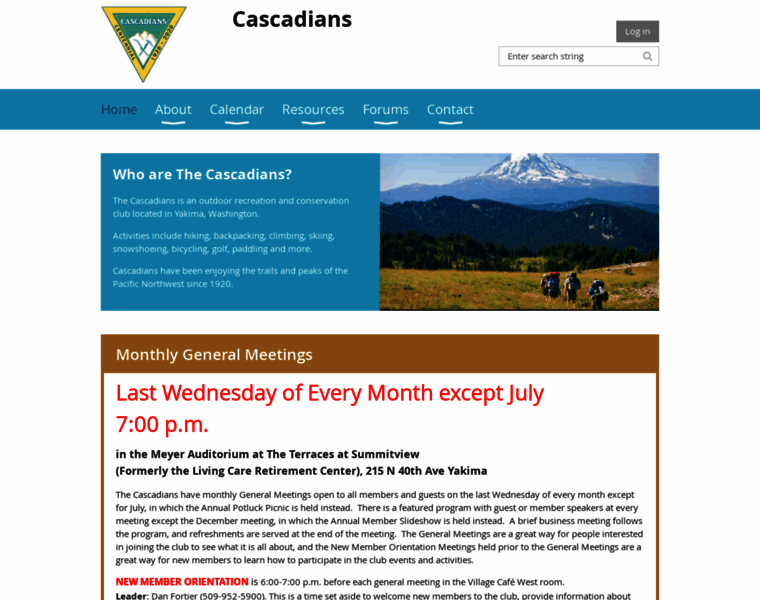 Cascadians.org thumbnail