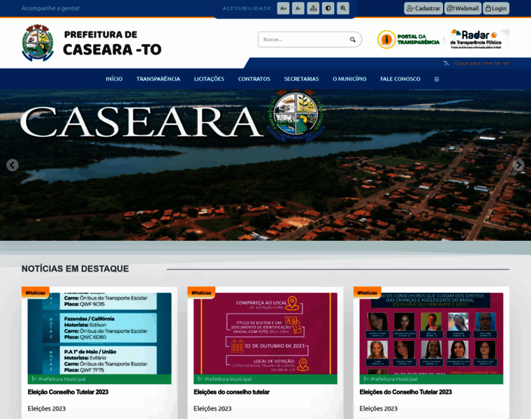 Caseara.to.gov.br thumbnail