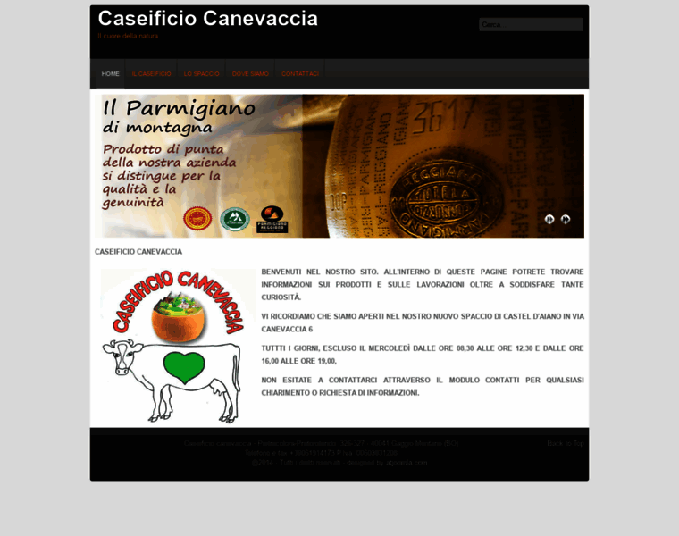 Caseificiocanevaccia.it thumbnail