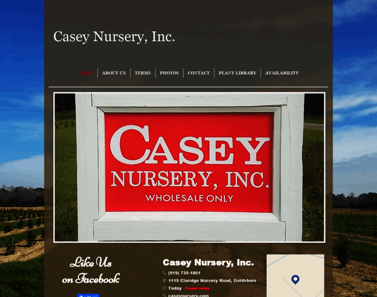 Caseynursery.com thumbnail