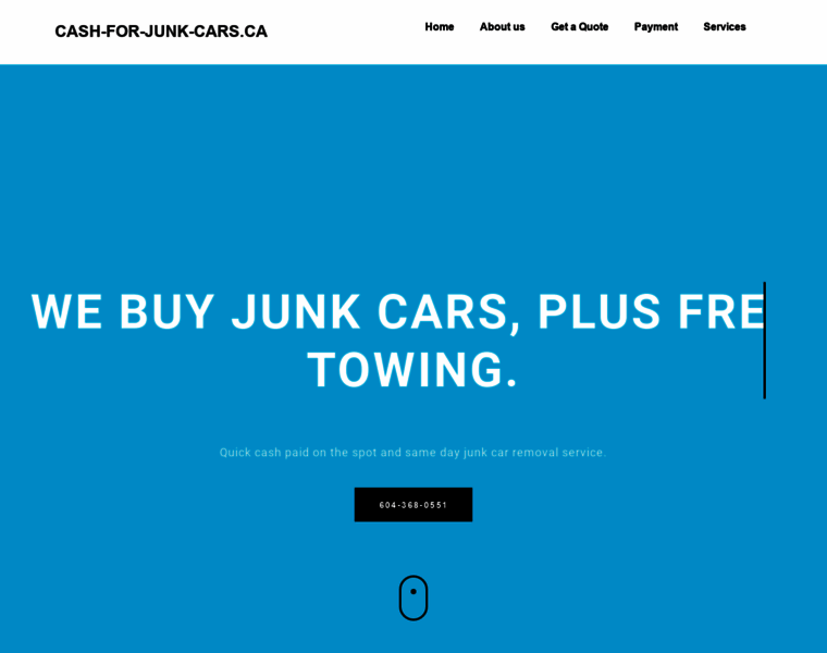 Cash-for-junk-cars.ca thumbnail