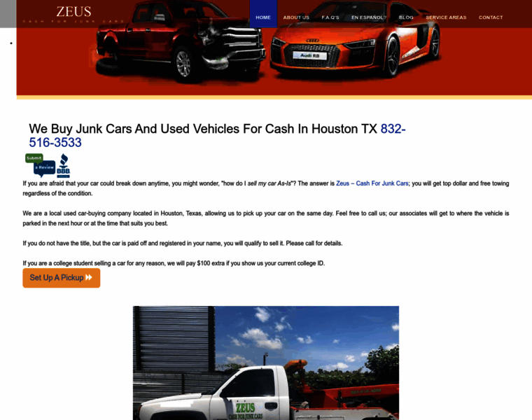 Cash-junk-cars-houston.com thumbnail
