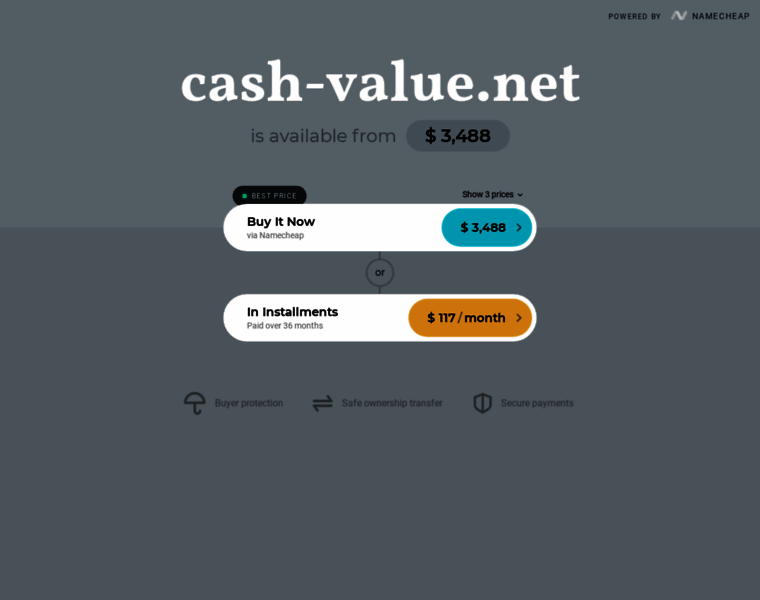 Cash-value.net thumbnail