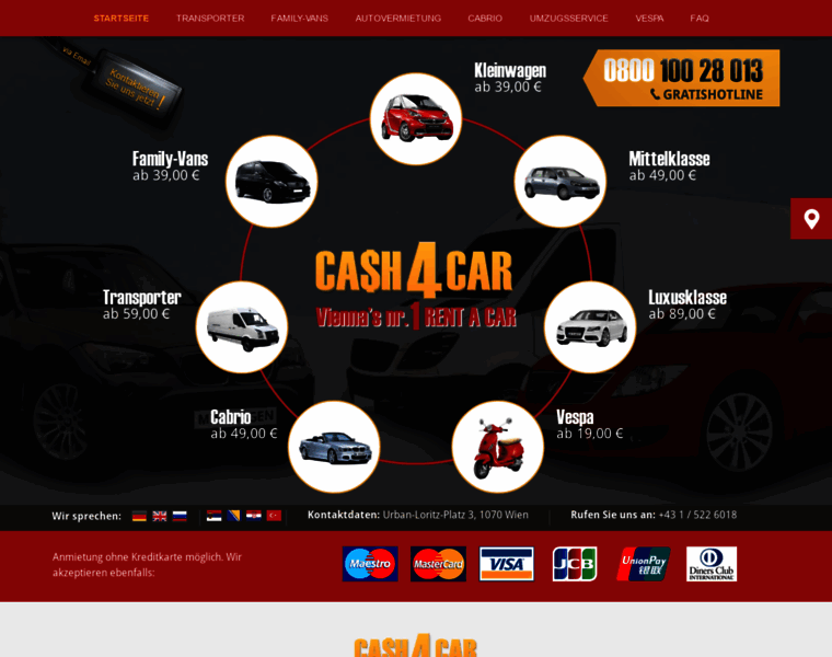 Cash4car.co.at thumbnail