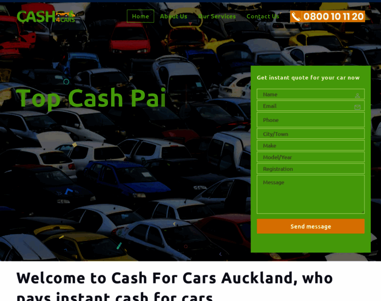 Cash4cars.nz thumbnail