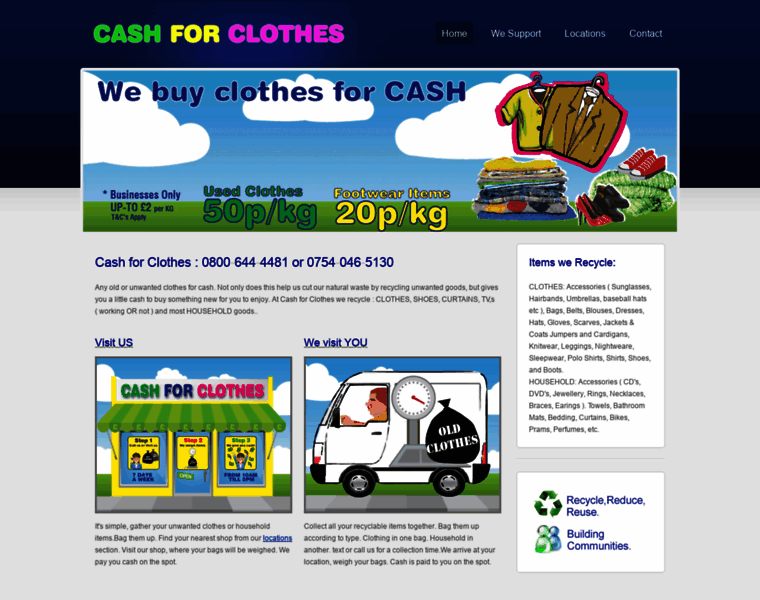 Cash4clothesscotland.co.uk thumbnail
