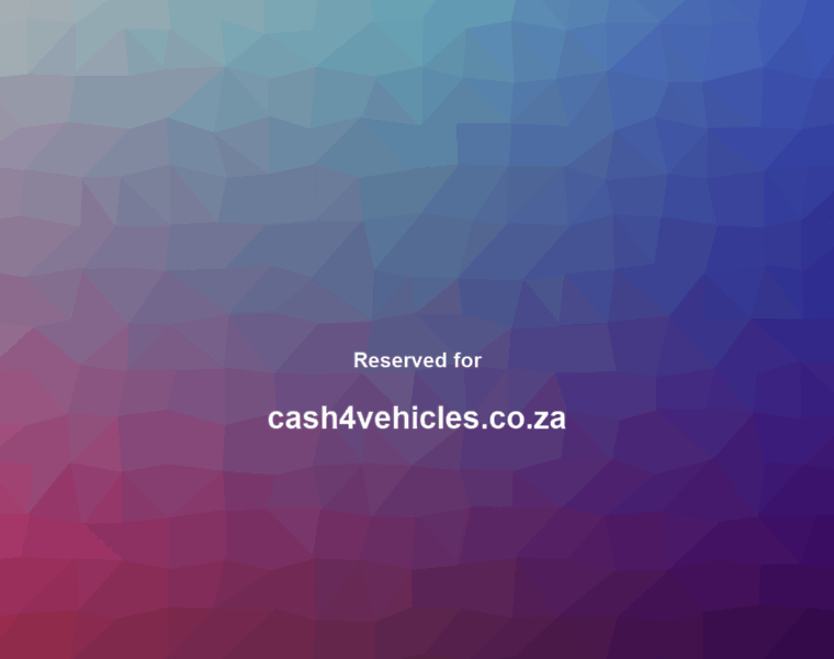 Cash4vehicles.co.za thumbnail