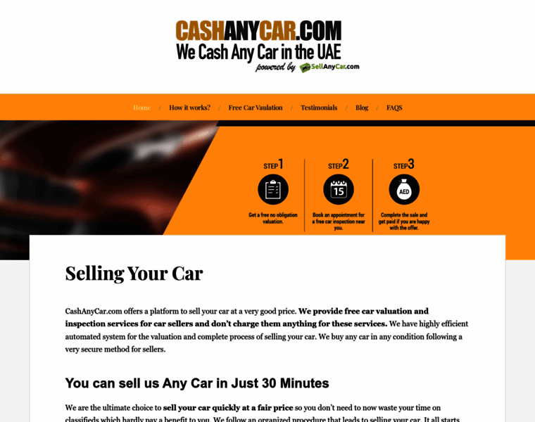Cashanycar.com thumbnail