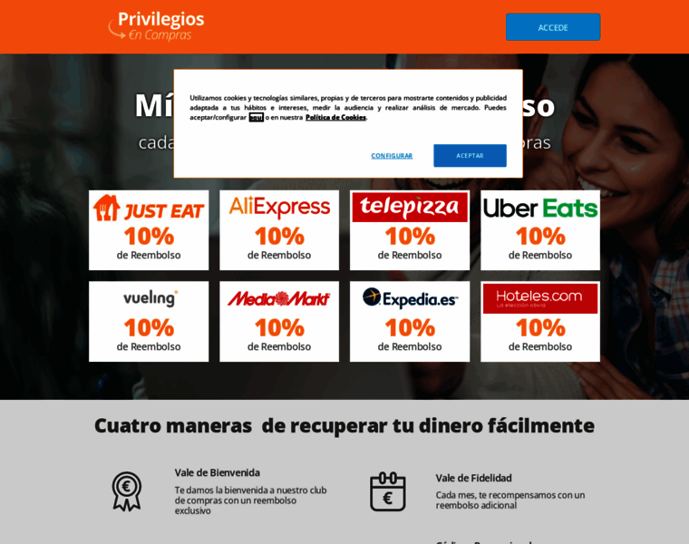 Cashback.privilegiosencompras.es thumbnail