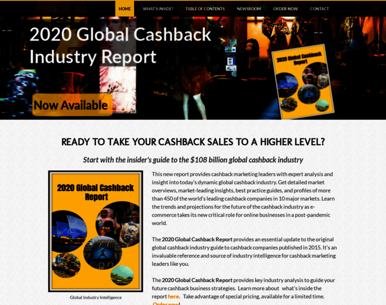 Cashbackindustryreport.com thumbnail