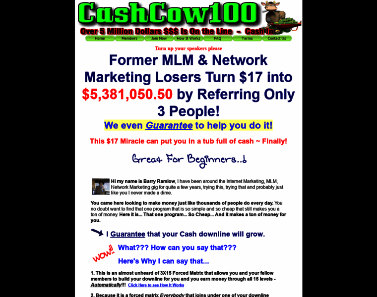 Cashcow100.com thumbnail