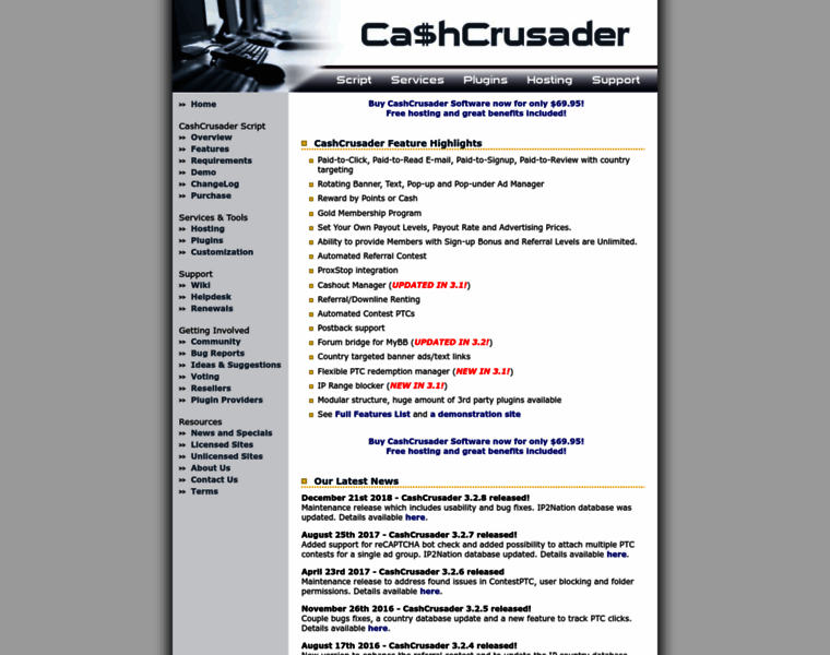 Cashcrusadersoftware.com thumbnail