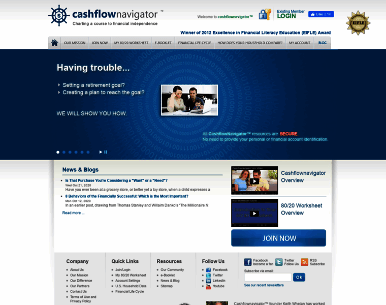 Cashflownavigator.com thumbnail