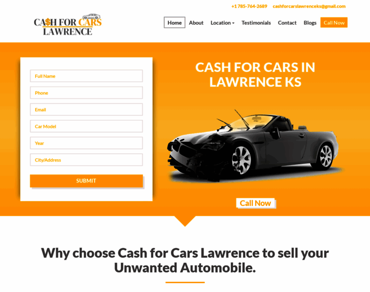 Cashforcarslawrence.com thumbnail