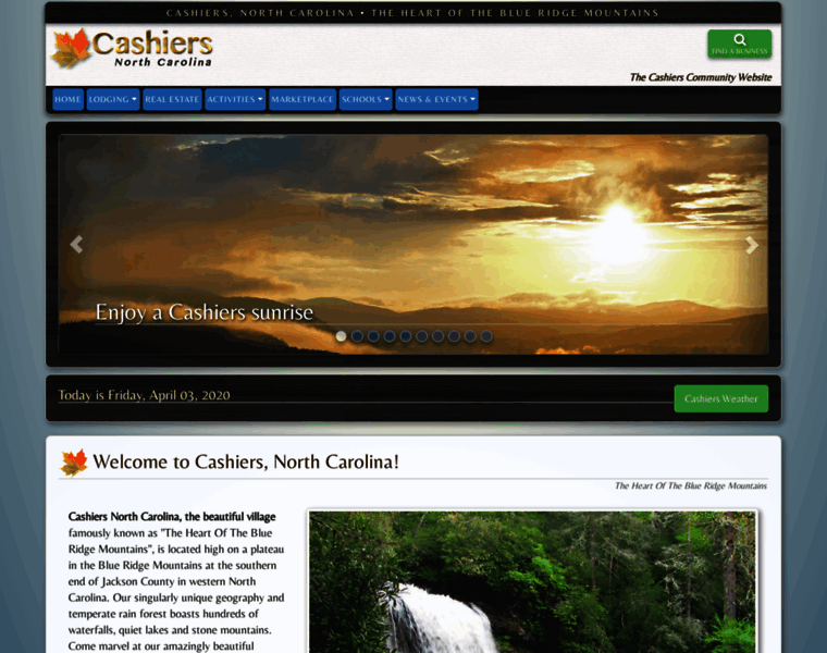 Cashiersnorthcarolina.org thumbnail